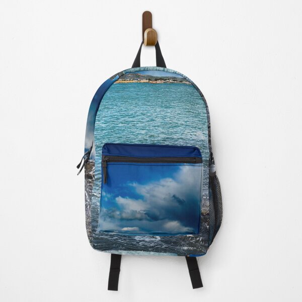 Item preview, Dramatic Storm Clouds Over Turquoise Sea designed and sold by Faith Based Decor .