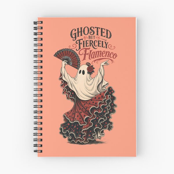 Item preview, Ghosted but fiercely flamenco - Ghost dances flamenco designed and sold by ParadoxParadox.