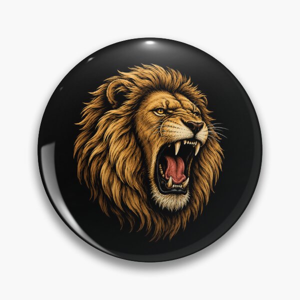 Item preview, Roaring Lion King Fierce Africa designed and sold by Moizento.