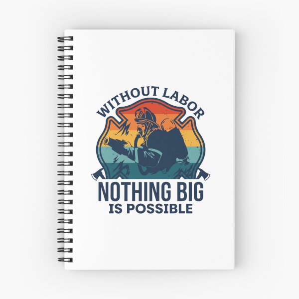 Item preview, Labor Strength Badge Shirt - Without Labor Nothing Big Tee designed and sold by relso.