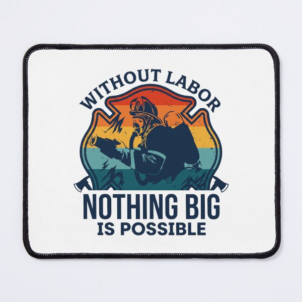 Item preview, Labor Strength Badge Shirt - Without Labor Nothing Big Tee designed and sold by relso.