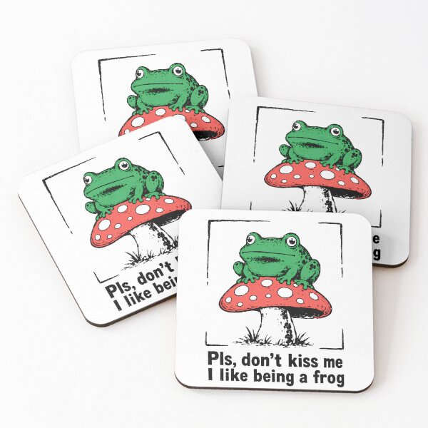 Item preview, Please Don't Kiss Me I Like Being A Frog designed and sold by bobcatmarty.