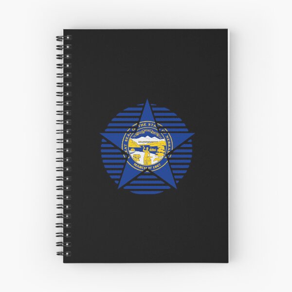 Item preview, Retro Nebraska Star Shaped Flag NE designed and sold by shitpostee.