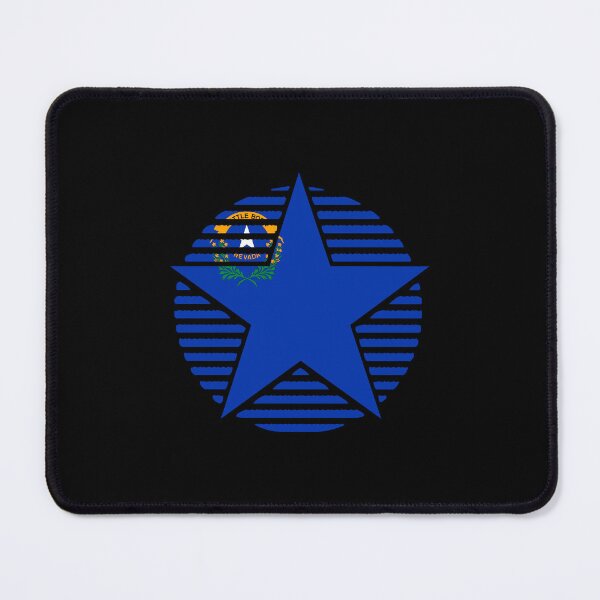 Item preview, Retro Nevada Star Shaped Flag NV designed and sold by shitpostee.