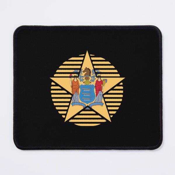 Item preview, Retro New Jersey Star Shaped Flag NJ designed and sold by shitpostee.