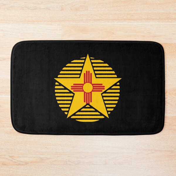 Item preview, Retro New Mexico Star Shaped Flag NM designed and sold by shitpostee.