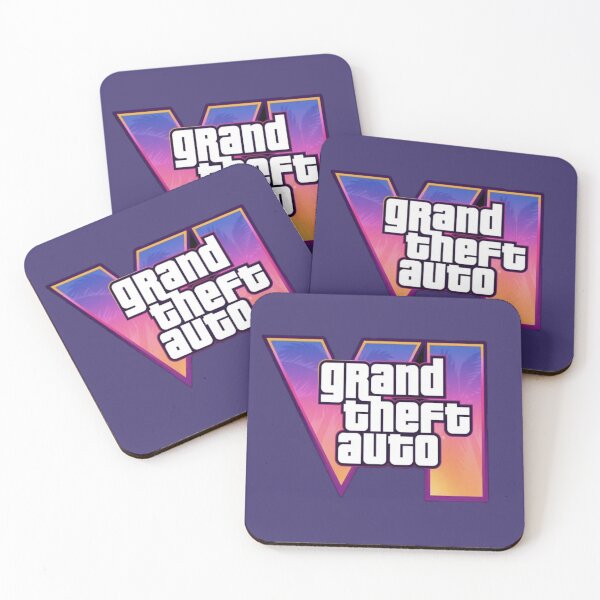 Item preview, GTA 6 Logo designed and sold by Pine & Pixels.