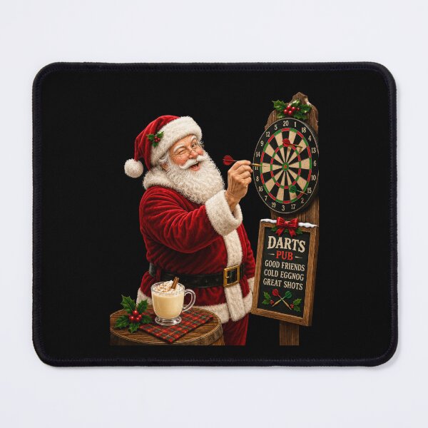 Item preview, Santa’s off the clock—and aiming for the bullseye! designed and sold by signshirtz.