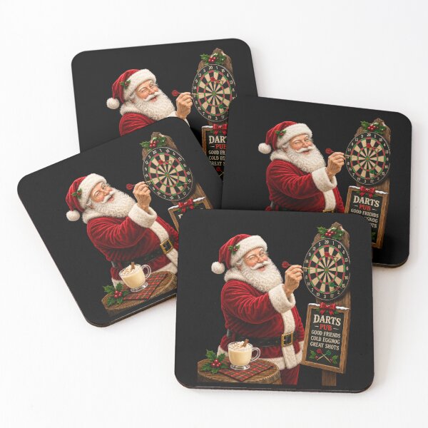 Item preview, Santa’s off the clock—and aiming for the bullseye! designed and sold by signshirtz.