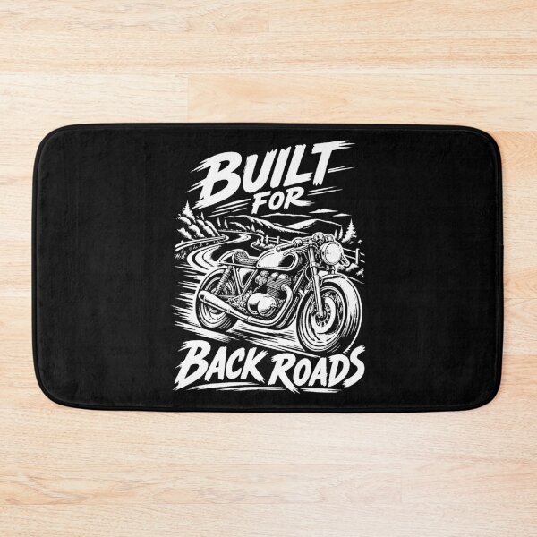 Item preview, Built For Back Roads Café Racer Motorcycle designed and sold by JesterKrewArt.
