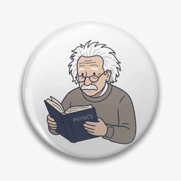 Item preview, Albert Einstein Reading designed and sold by LunnaAtica.