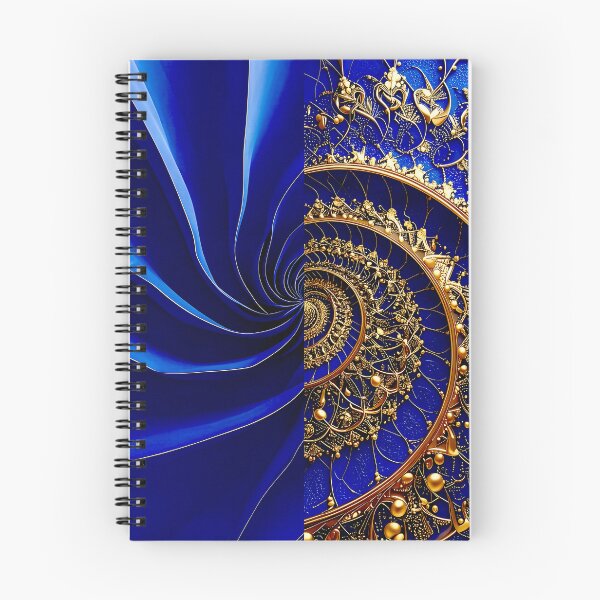 Item preview, Intricate Duality of Royal Navy Velvet and Gold Filigree designed and sold by Vicky Brago-Mitchell®.