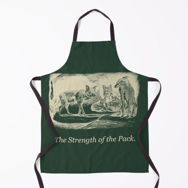 Item preview, The Strength of the Pack — Vintage Wolf Pack Literary Tee designed and sold by Core-E.