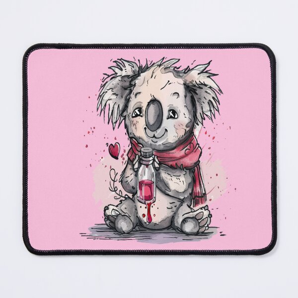 Item preview, Watercolor Koala Love Potion Design designed and sold by RichardRags.