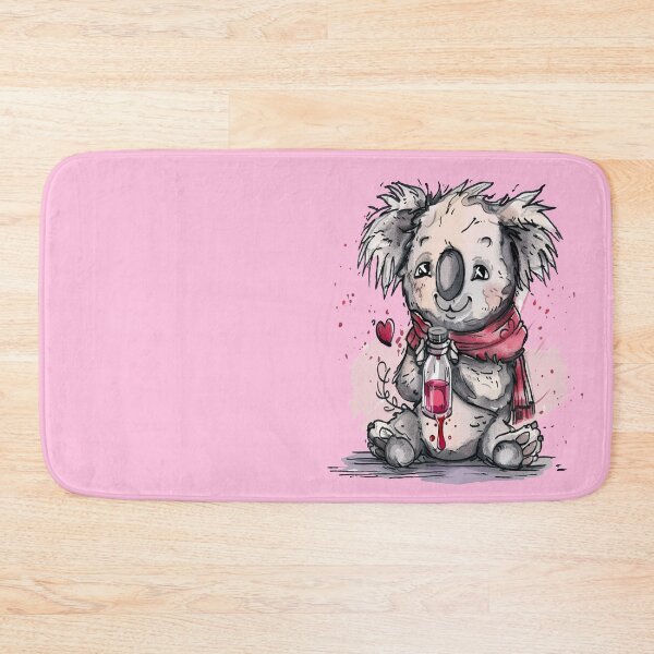 Item preview, Watercolor Koala Love Potion Design designed and sold by RichardRags.