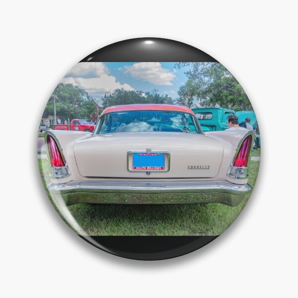 Item preview, 1957 1957 Chrysler Windsor Desert Rose and Gauguin Red Technical Blueprint Car Poster designed and sold by RichFrancoCars.