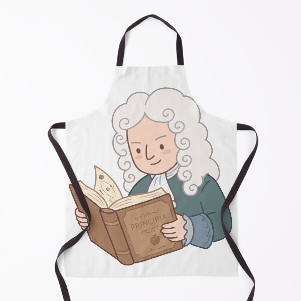 Item preview, Sir Isaac Newton Reading Principia designed and sold by LunnaAtica.
