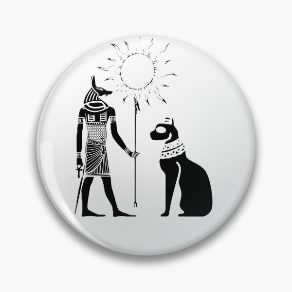 Item preview, Nefertari’s Sun & Bastet designed and sold by DodoArt2000.