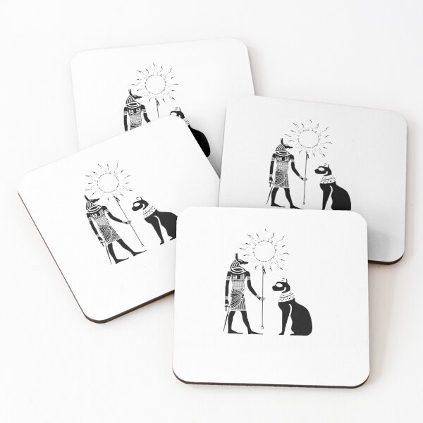 Item preview, Nefertari’s Sun & Bastet designed and sold by DodoArt2000.