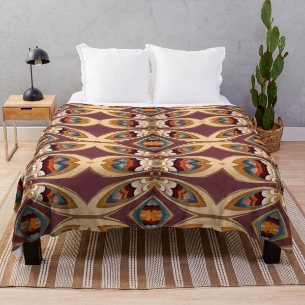 Item preview, Royal Southwest Deco designed and sold by Dancingrabbit Studio.