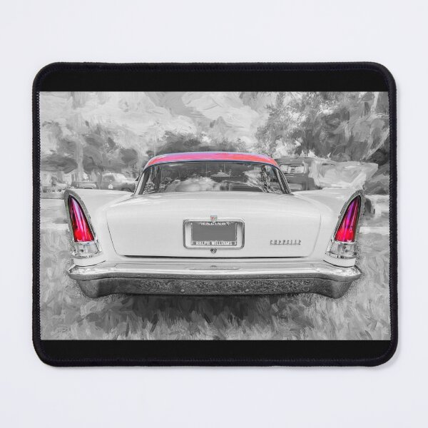 Item preview, 1957 1957 Chrysler Windsor Desert Rose and Gauguin Red Technical Blueprint Car Poster designed and sold by RichFrancoCars.