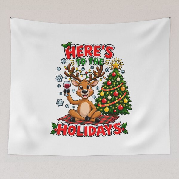 Item preview, HERE’S TO THE HOLIDAYS! designed and sold by signshirtz.