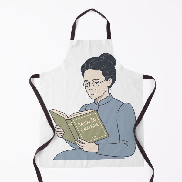 Item preview, Marie Curie Reading Radiation and Matter designed and sold by LunnaAtica.