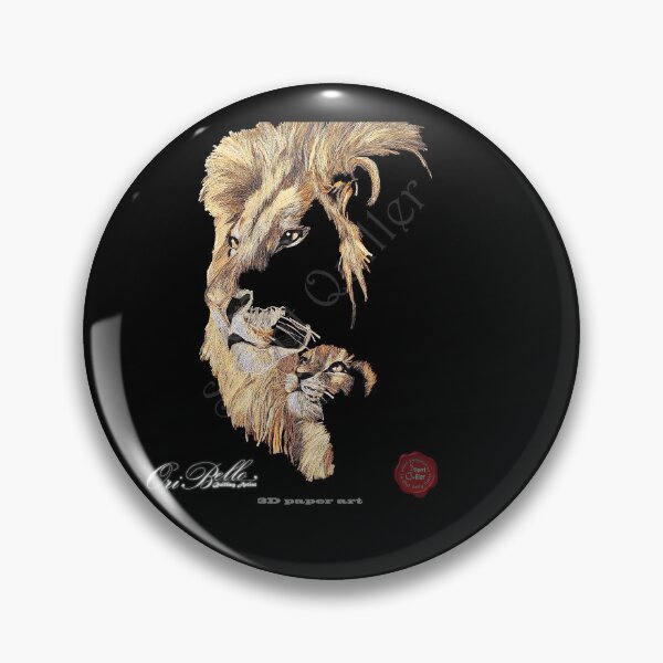 Item preview, Lions designed and sold by quillArtRB.