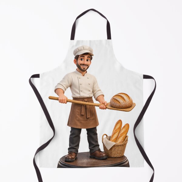 Item preview, Professional Artisan Baker 3D Cartoon Character designed and sold by libanmax.