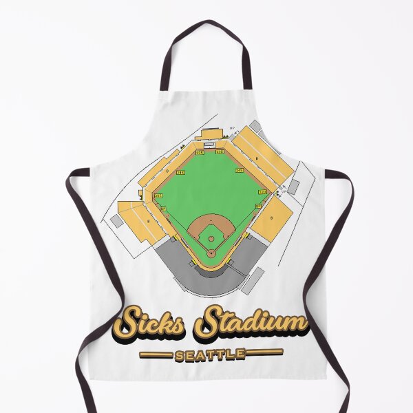 Item preview, Sicks Stadium Seattle designed and sold by joshpincus.