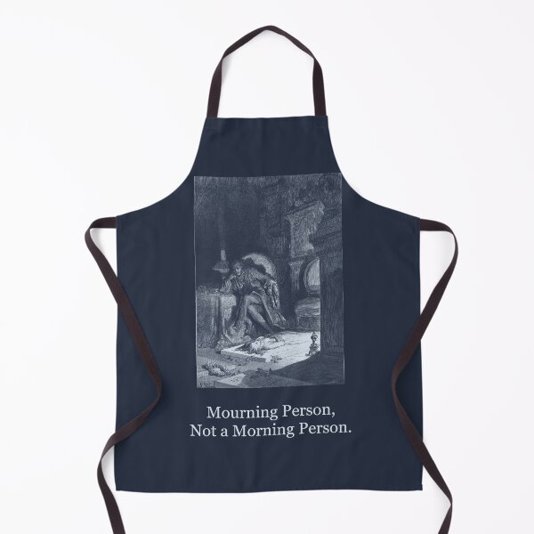Item preview, Mourning Person, Not a Morning Person — Vintage Raven Tee designed and sold by Core-E.