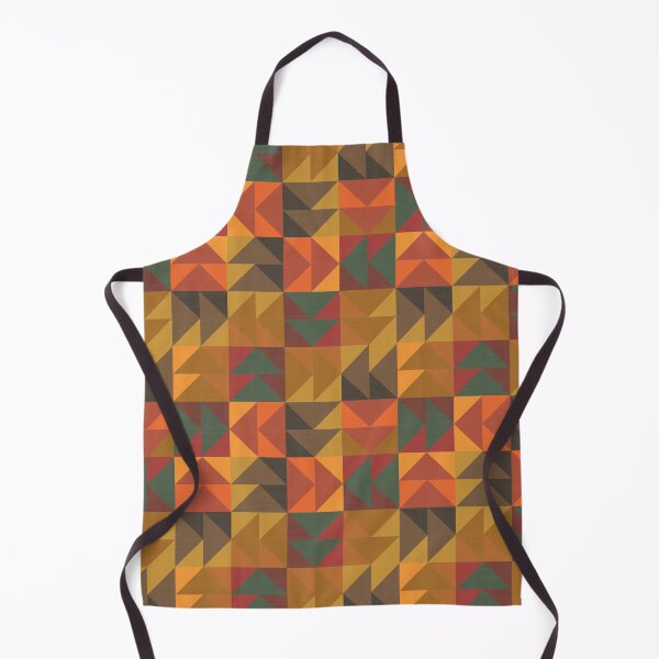 Item preview, Woven Texture Autumnal Arrow Patchwork Quilt designed and sold by YesterdayColl.