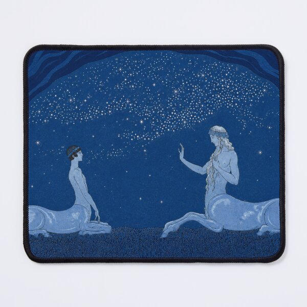 Item preview, Centaurs Cave Wall Art, Mythological Fantasy Print, George Barbier Art Deco Illustration designed and sold by RickE.