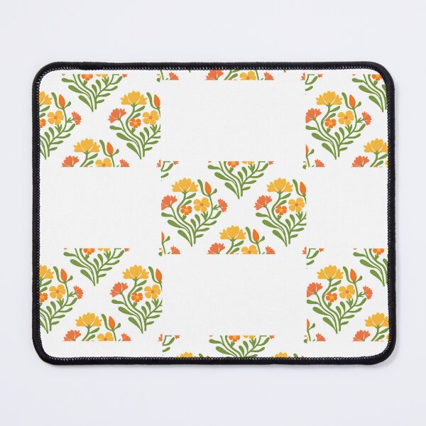 Item preview, Retro Folk Art Wildflower & Garden Floral Seamless Pattern designed and sold by LuxocaDesigns24.