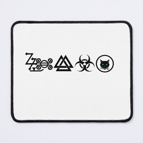 Item preview, Four old symbols led by metal designed and sold by VWscout2.