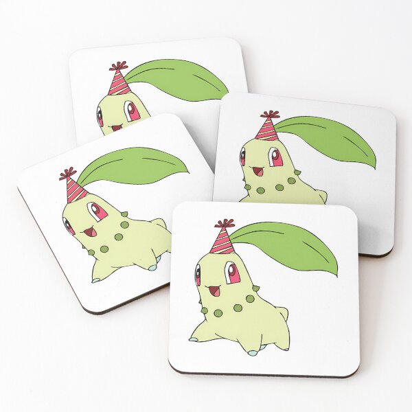Item preview, Chikorita Party Hat designed and sold by VoyagePress.