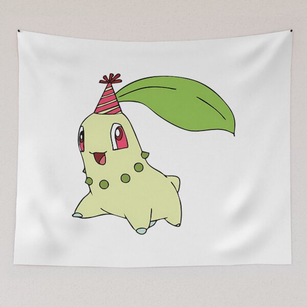 Item preview, Chikorita Party Hat designed and sold by VoyagePress.