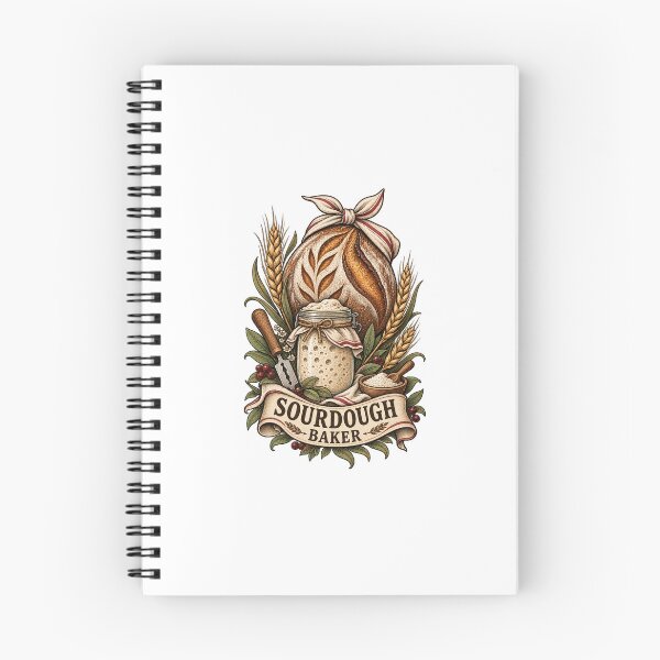 Item preview, Sourdough Baker Artisan Bread and Starter Art designed and sold by AMICO77.