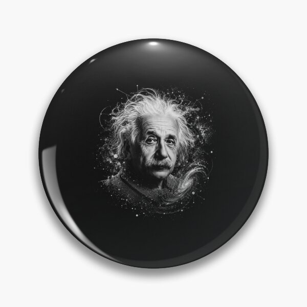 Item preview, Albert Einstein Cosmic Galaxy Universe Portrait designed and sold by Owcomm.