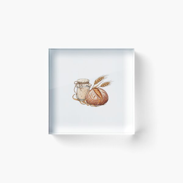 Item preview, Sourdough Baker Artisan Bread and Starter Art designed and sold by AMICO77.