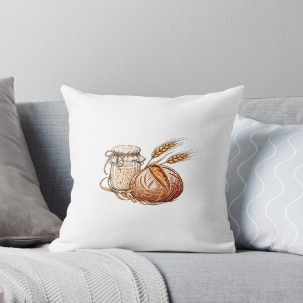 Item preview, Sourdough Baker Artisan Bread and Starter Art designed and sold by AMICO77.