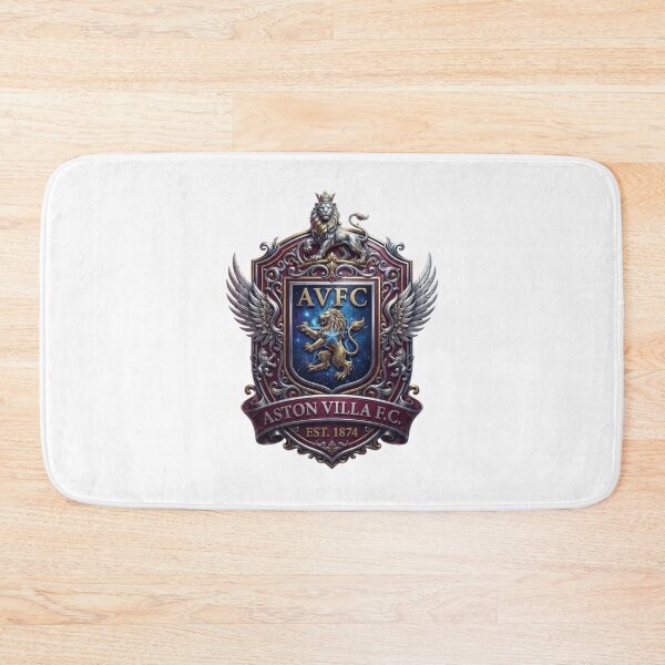Item preview, Aston Villa Football Club Est 1874 Vintage Soccer Graphic designed and sold by annaarthk.