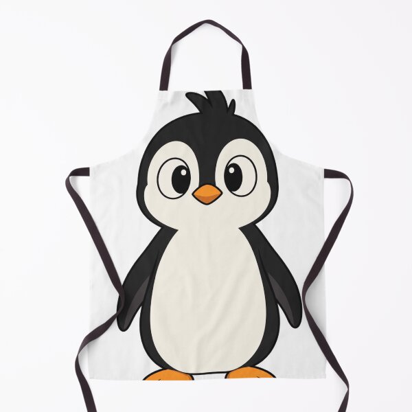 Item preview, Cute Cartoon Penguin – Adorable Black & White Penguin designed and sold by NAVOZKA.