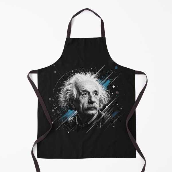 Item preview, Albert Einstein Genius Physics Portrait Art designed and sold by Owcomm.