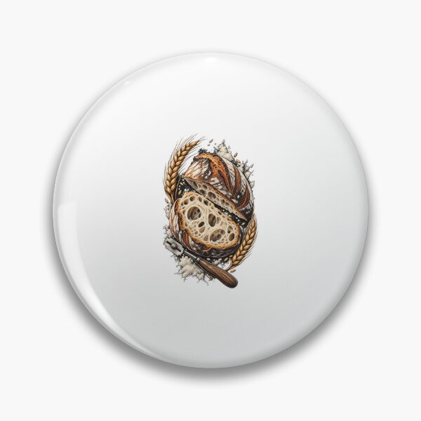 Item preview, Sourdough Baker Artisan Bread and Starter Art designed and sold by AMICO77.