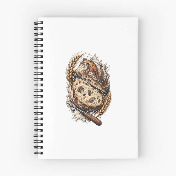 Item preview, Sourdough Baker Artisan Bread and Starter Art designed and sold by AMICO77.