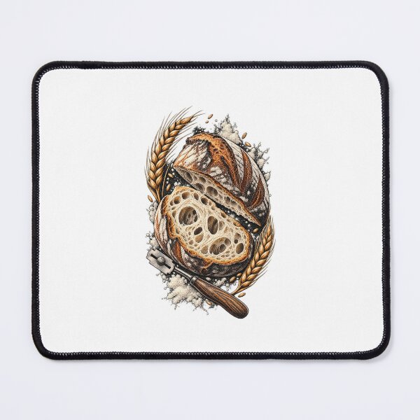 Item preview, Sourdough Baker Artisan Bread and Starter Art designed and sold by AMICO77.