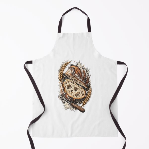Item preview, Sourdough Baker Artisan Bread and Starter Art designed and sold by AMICO77.