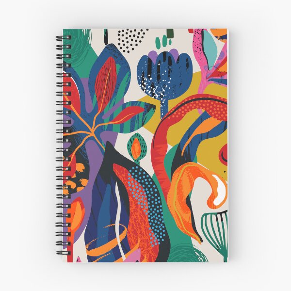 Item preview, Modern Trendy Colorful Abstract Floral And Leaves designed and sold by DEC02.