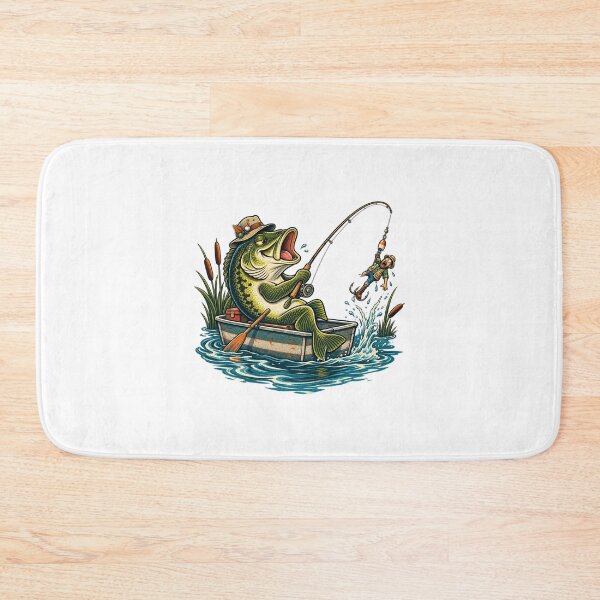 Item preview, Funny Fishing Adventures for Anglers and Fishermen designed and sold by AMICO77.